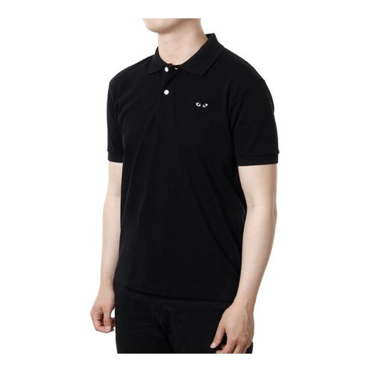 Comme des Garçons PLAY COMME Des GARCONS PLAY Polo Black Emblem 'Black' Men's AZ-T066-051-1