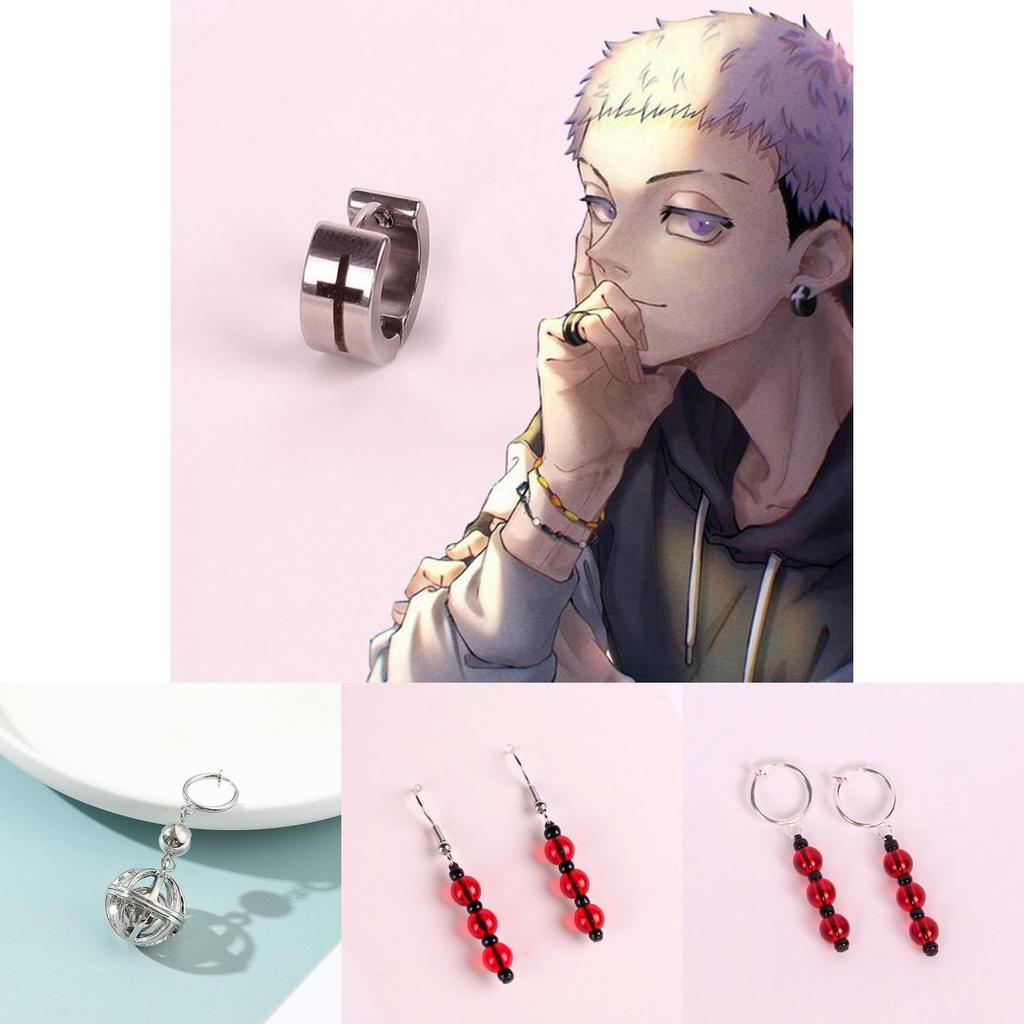 Tokyo Avengers Anime Earrings Set For Cosplay Enthusiasts Perfect Jewelry Gifts For All