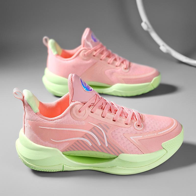 

Низкие баскетбольные кроссовки Мужские и женские сетчатые дышащие, нескользящие, износостойкие и амортизирующие, легкие студенческие баскетбольные кроссовки, действуйте 45