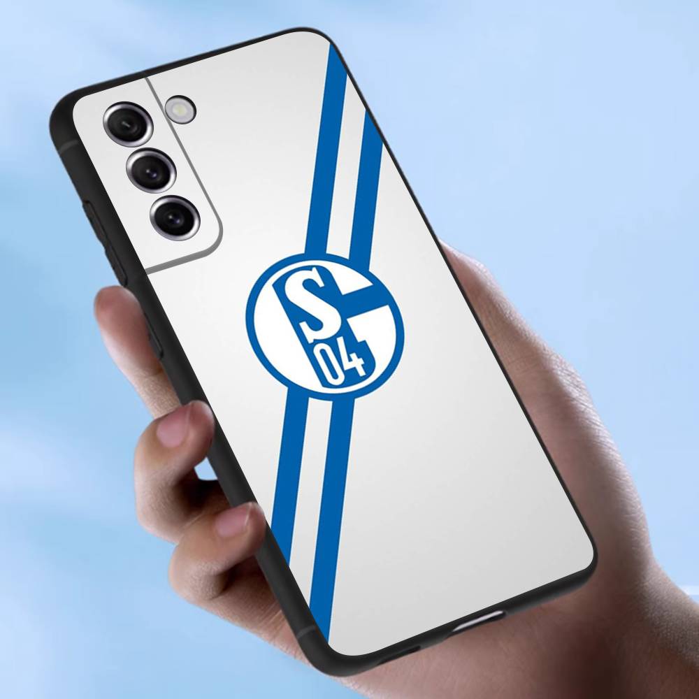 

S-Schalke 04 Case For Samsung Galaxy Case S25 S23 S22 S21 S30 S20 S10 Ultra Plus FE TPU Soft Cover Samsung S25