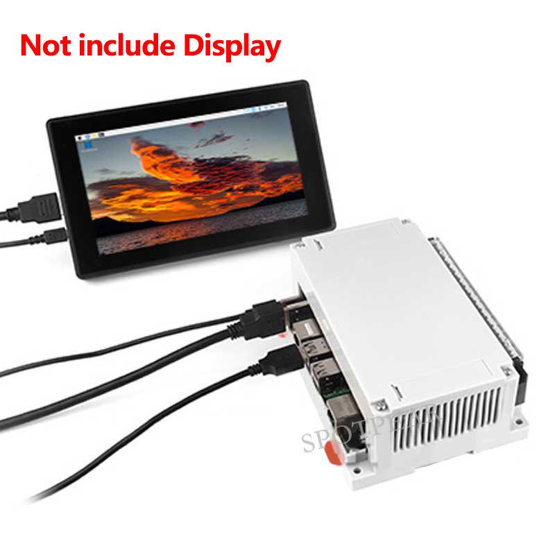 Raspberry Pi 4B/5 Industrial Expansion Board: RS232, RS485, CAN, CANFD with Housing