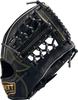 ZETT Youth Baseball Soft Black Size BJGB74540F Glove, Steer, All-Around, Left-Handed Throw, (1900), L,