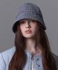 Hwaiteusaenjeu Purple Label Modern Retro Check Short Bonnet Hat Lenonell (3 Colors)
