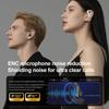 YJ55 Smart Bluetooth Translation Headphones Stereo Semi-in-ear Air Conduction True Wireless Sports Long-lasting Headphones