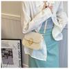 Summer Lock Fashion Straw Crossbody Bags Casual Travel Beach Shoulder Bag Designer Flap Women'S Handbags Premium