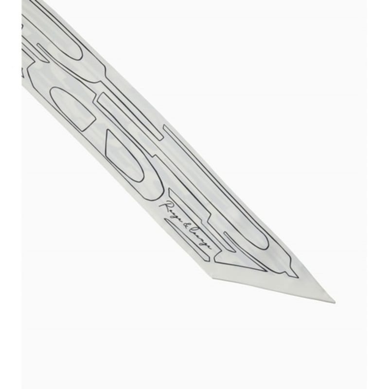 ROUGE & LOUNGE Bolo Silk Twilly Scarf (ivory)_RA2F3AMF002WIV