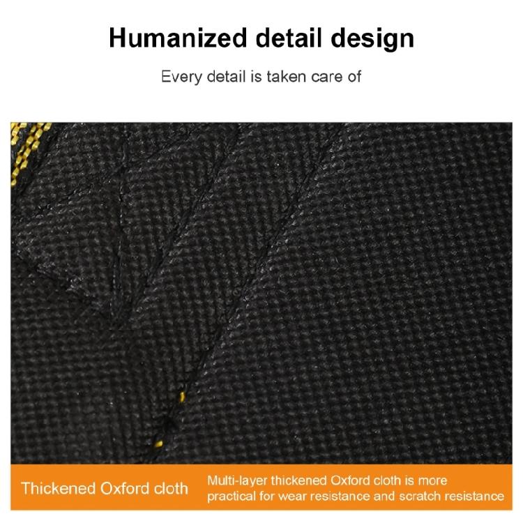 Oxford Cloth Tool Pouch Organizers Belt Storage Apron with Adjustable Strap, for Organizing Tool Plumbing Carpentry Work