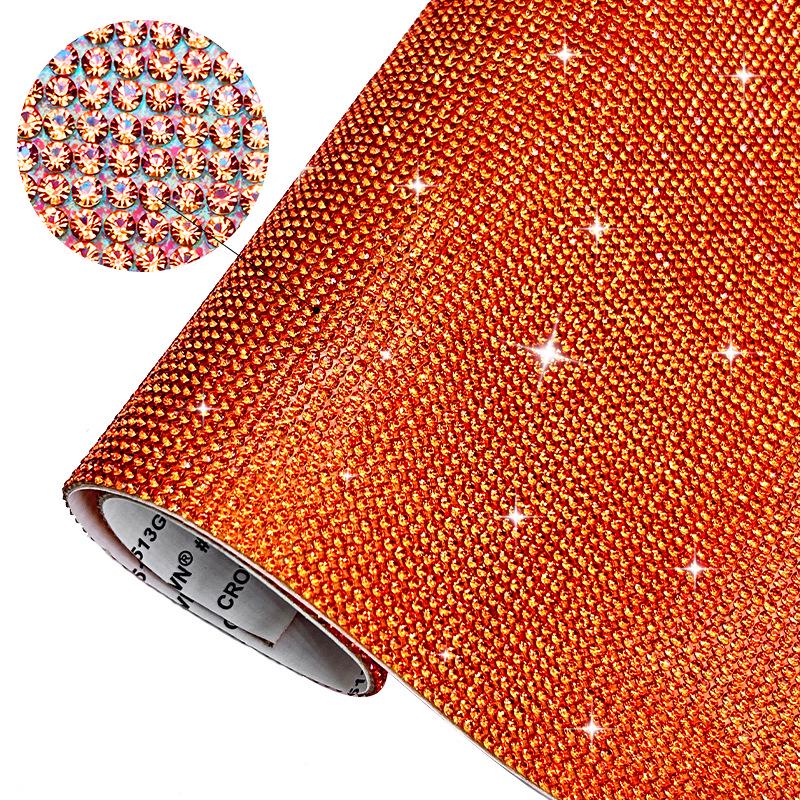 Self-Adhesive Rhinestone Sheets for DIY Car Decoration and Jewelry