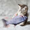 Floppy Fish Cat Toy Moving Fish Toy Pet USB Charger Toy Interactive Electric Floppy Fish Funny Cat Chewing Playing Supplies