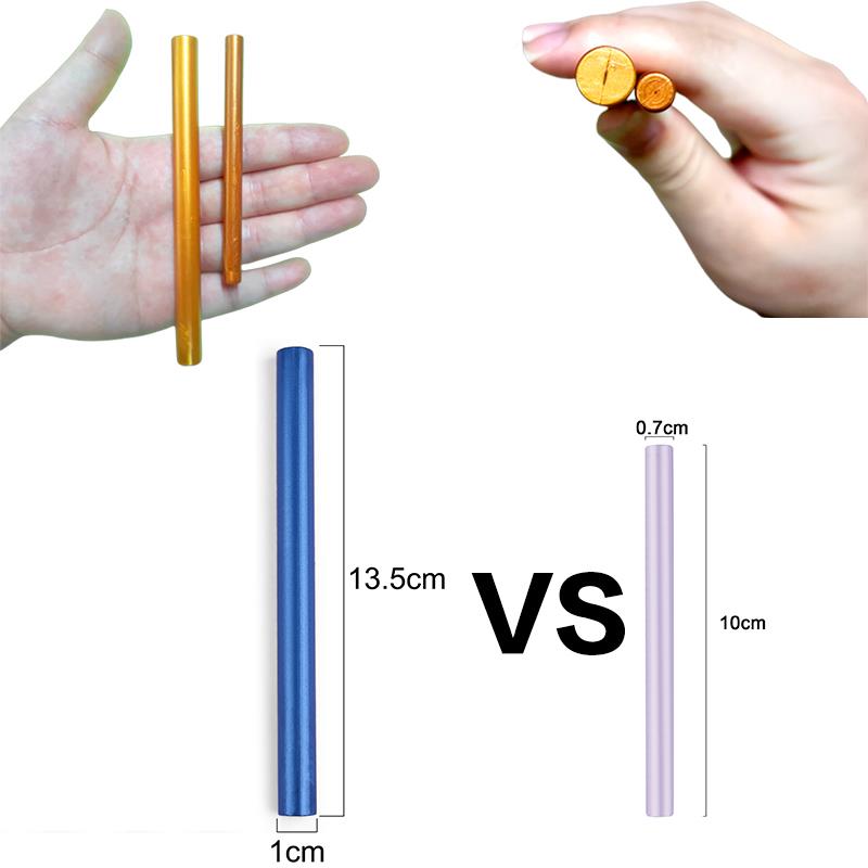 13 cm långa 5 st DIY Sigillvaxpinnar För Smältlimpistol Sigillvaxpinnar Bröllopsfest Inbjudningssigillvax För ModePresent