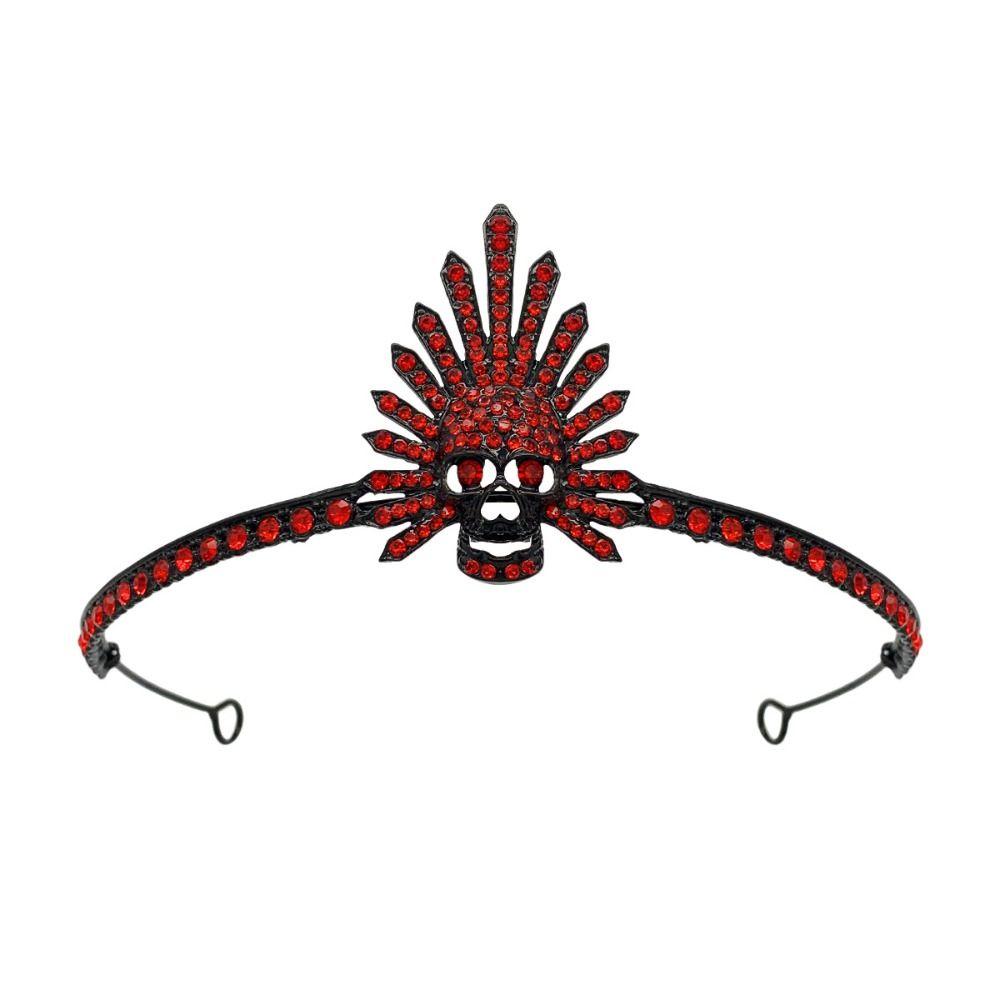 

Королева Маскарадная Вечеринка Головной убор Готический Хэллоуин Украшения для вечеринки Леди style 7