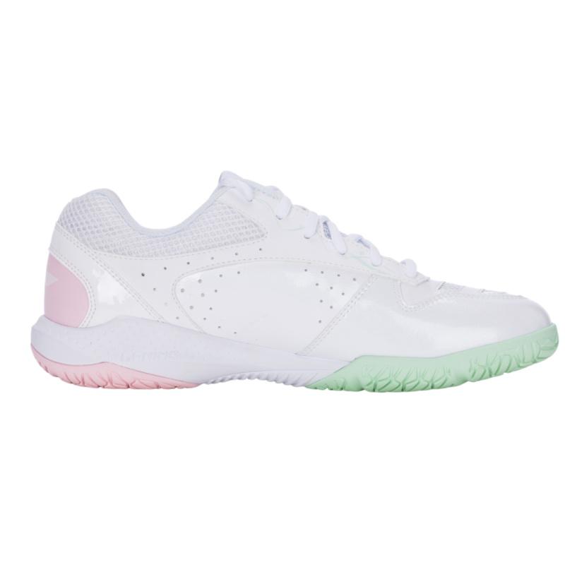 Li Ning Badminton Collection Floral Dance Collection Light Primrose Cushioning Abrasion Resistant Low Top AYTW029-1