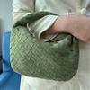 Damentasche klein matt gewebte Tasche neue Croissant-Tasche Wind Handtasche Mode