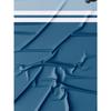 Men's 3D Blue Casual T-Shirt with Eagle Logo - Lightweight, Stretchy Fabric, Short Sleeve, Round Neck, Perfect for Outdoor