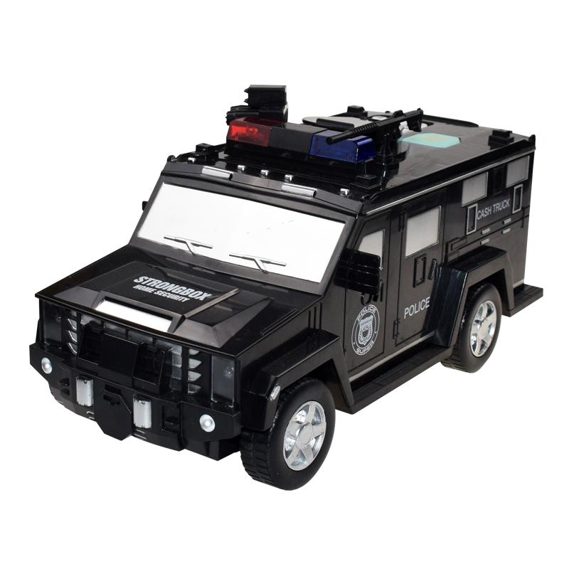 

Творческие игрушки-копилки для детей, умный пароль, банкнота, машинка, монетница, игрушка, ролевые игры, копилка, музыка, полицейские машины