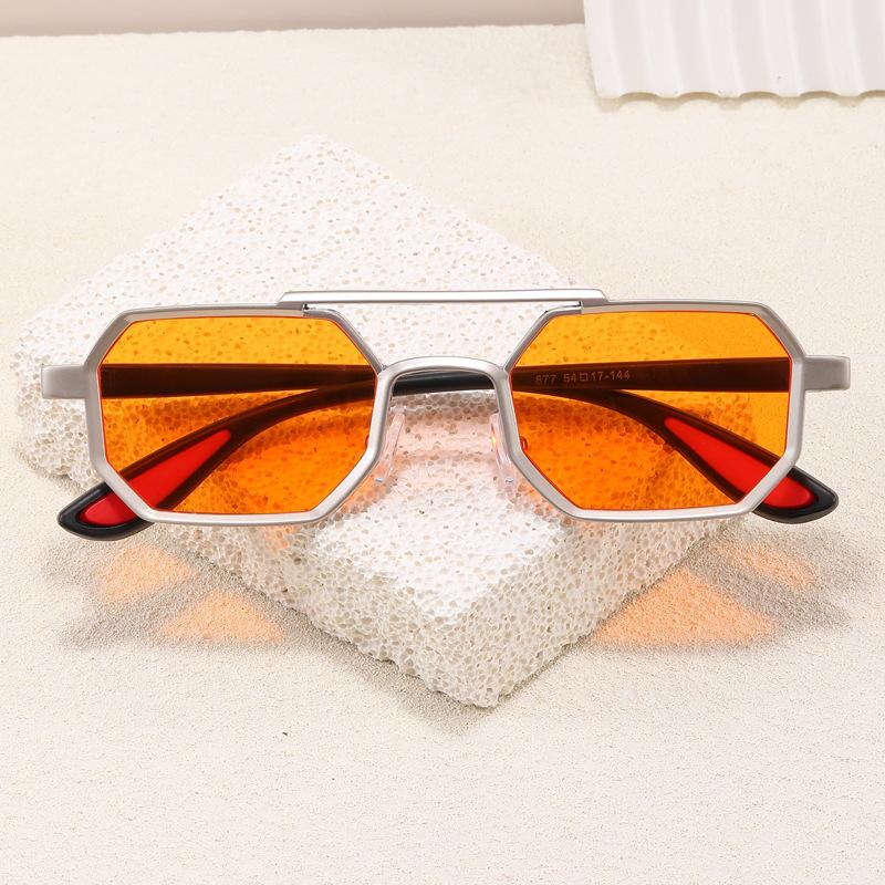 European American Style Square Sunglasses UV Protection for Women Men Outdoor Driving Fishing