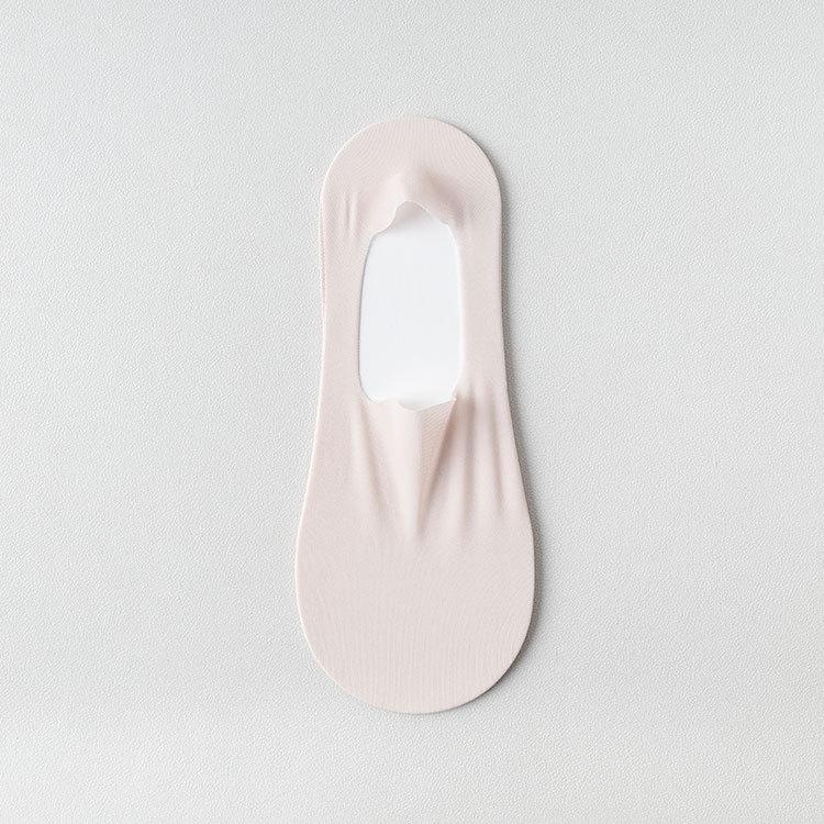 Women's Summer Mesh Boat Socks - Pure Cotton, Low Cut, Invisible, Non-Slip, Casual.