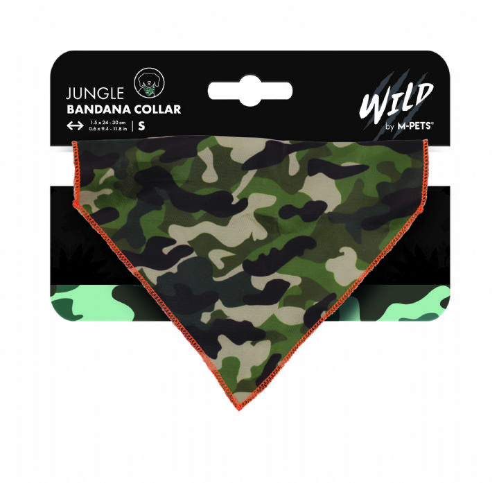 

Wahw Pet Soldier Patterned Dog Bandana - S