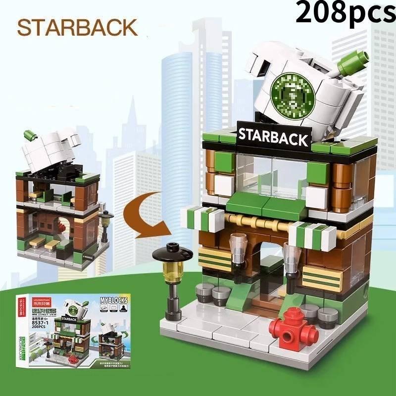 High-quality Abs Plastic Building Blocks Compatible With City Street Scene