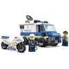 Lego® city 60245 le cambriolage de la banque, jeu de construction moto, monster truck, jouet police enfant de 5 ans et +