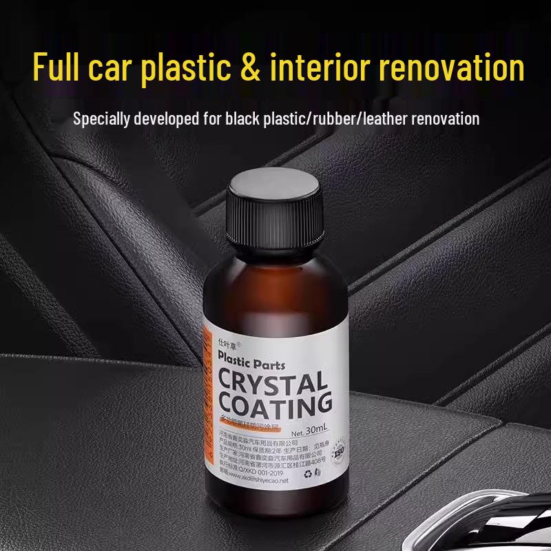 Car Plastic Parts Restorer: Black Bumper & Interior Repair Coating Agent