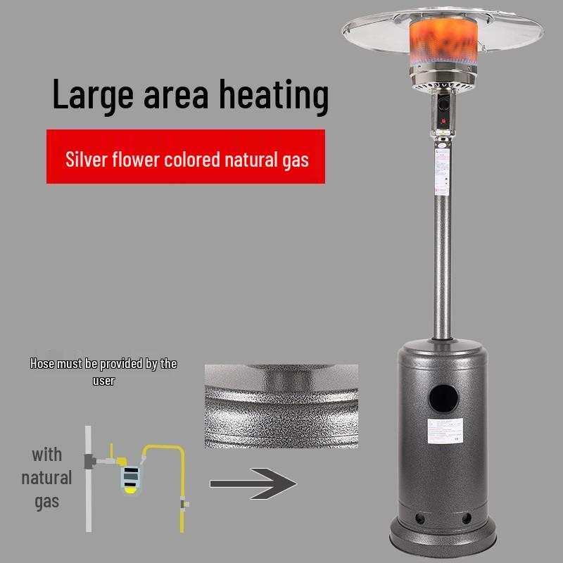 Umbrella Gas Heater: Outdoor LPG Fire Pit & Commercial Natural Gas Heater