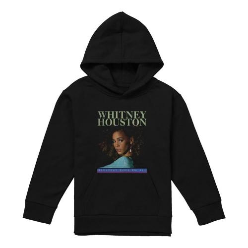 Whitney Houston Childrens/Kids Greatest Love Of All Pullover Hoodie