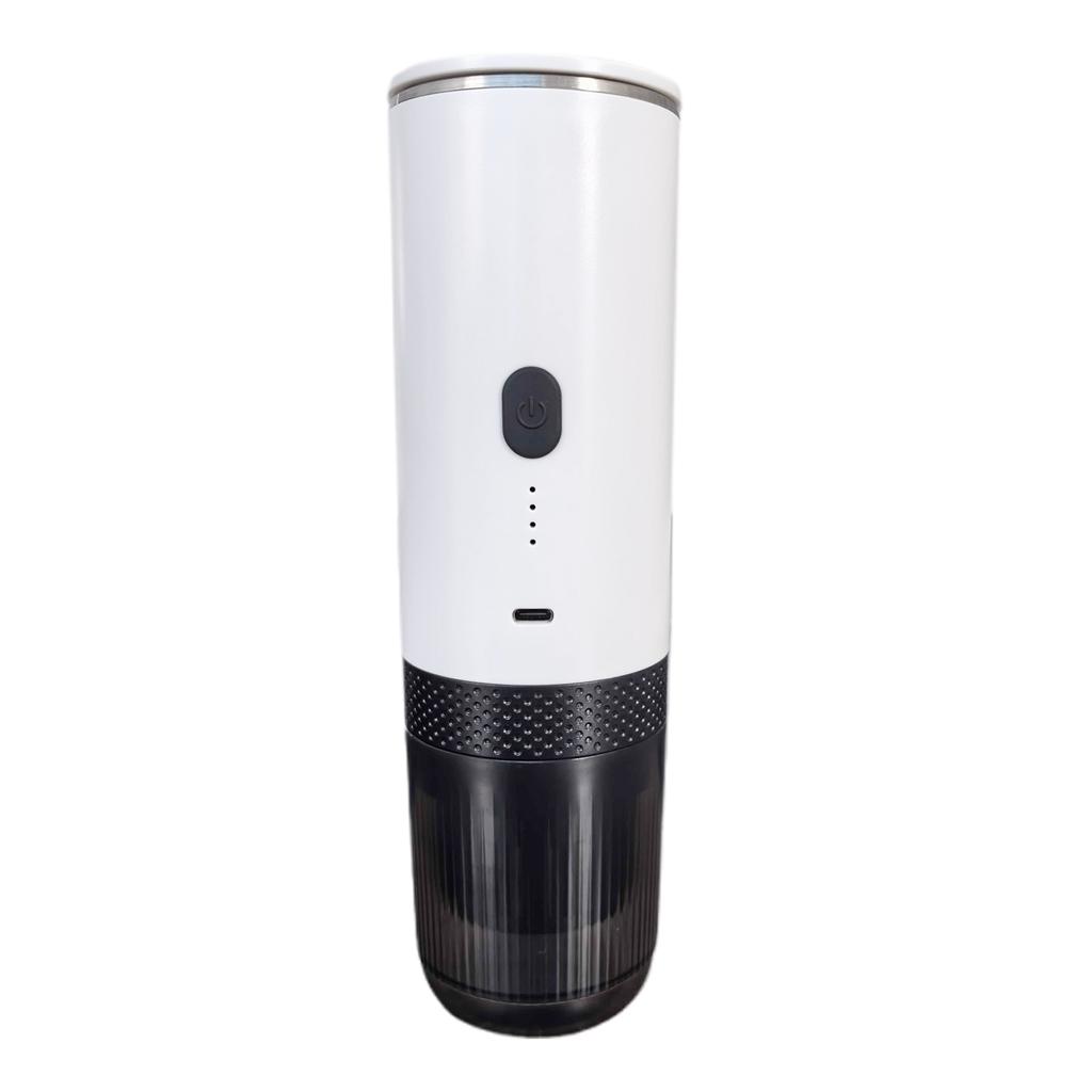 Portable Coffee Maker Grind Coffee and Capsules 2 in 1 Wireless Heating Coffee Machine with 20BAR Pressure Re able for Home Outdoor Travel