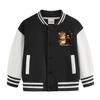 Boys' 2026 Fleece-Lined Baseball Jacket for Spring and Autumn