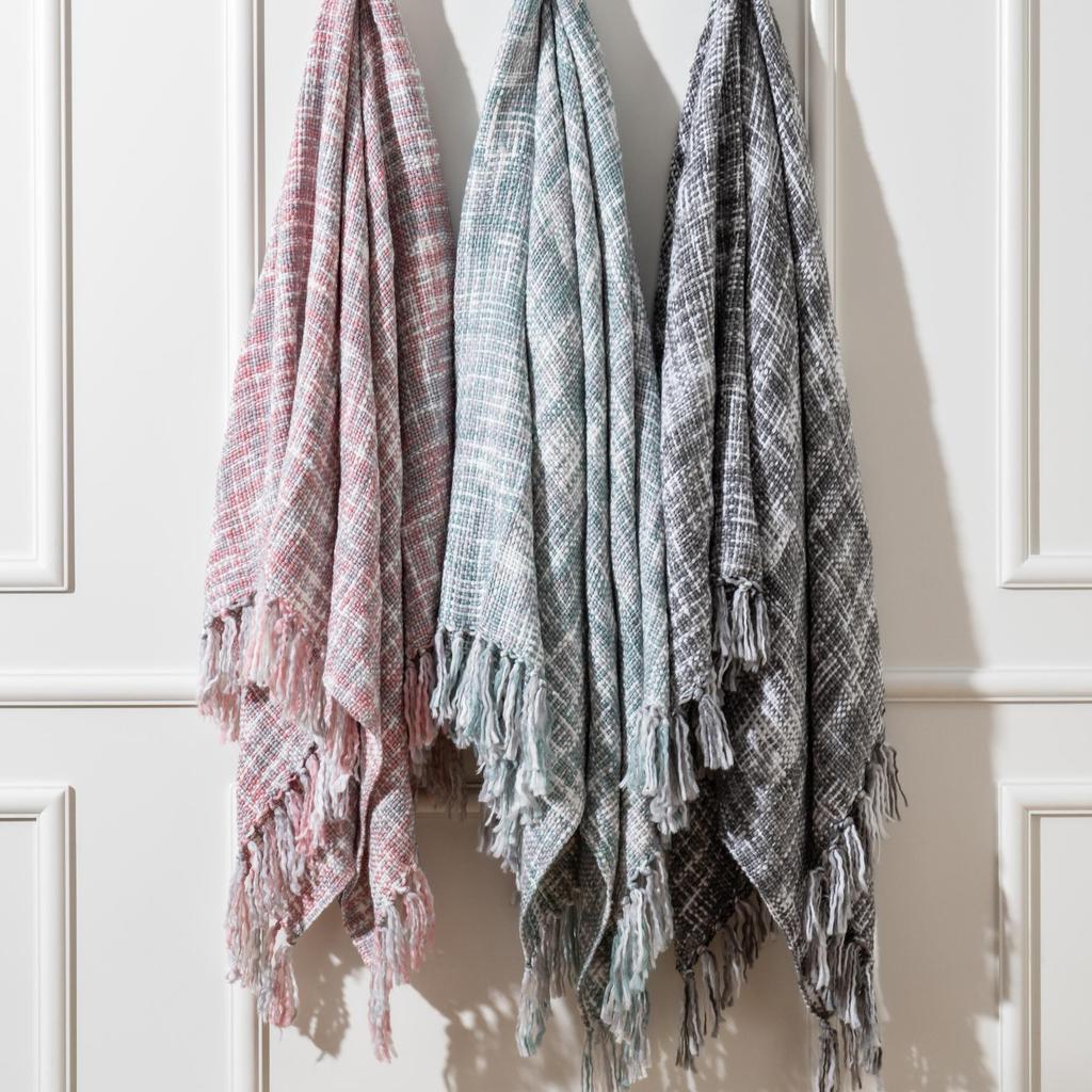 Throw Blanket for Couch Bed, Throw Blanket for Spring Summer, Colorful Boho Throw Blanket for Home Decor, Indoor and Outdoor Throw Blankets,127x152cm
