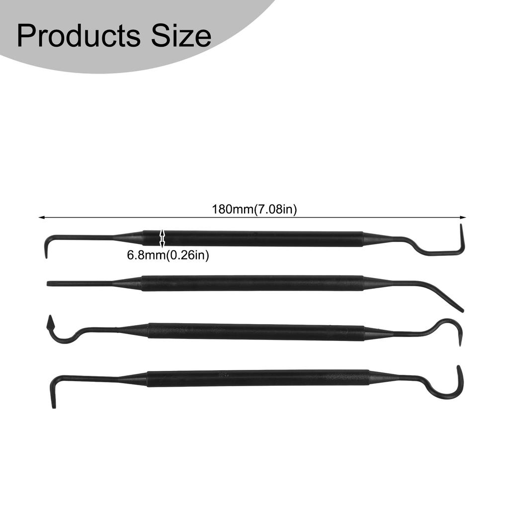 Oboustranná nylonová sada škrabek Multifunkční detailní čisticí nástroj Taktický nástroj na čištění pušek/zbraní Auto příslušenství