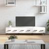 Vidaxl TV Cabinet, White, 150X36X30 Cm, Wood-Based Material