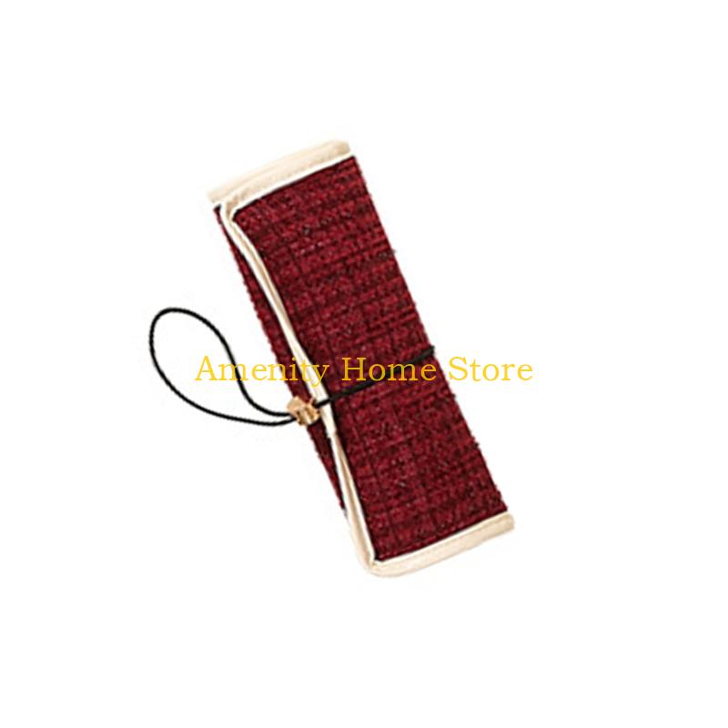 F26C Fashionable Jewelry Travel PVC Lined Compartments Waterproof Polyester Materials Storage Solution For Accessories