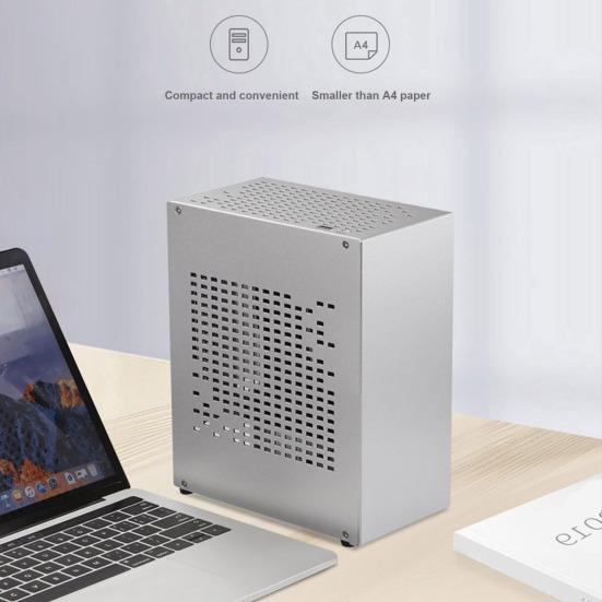 

Поддержка материнской платы Mini ITX с независимым графическим блоком питания 1U