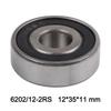 Rolamento de Esferas Radial 6202/12-2RS 12x35x11mm Dupla Vedação Aço para Corrida de Motocicleta Transmissão Elétrica