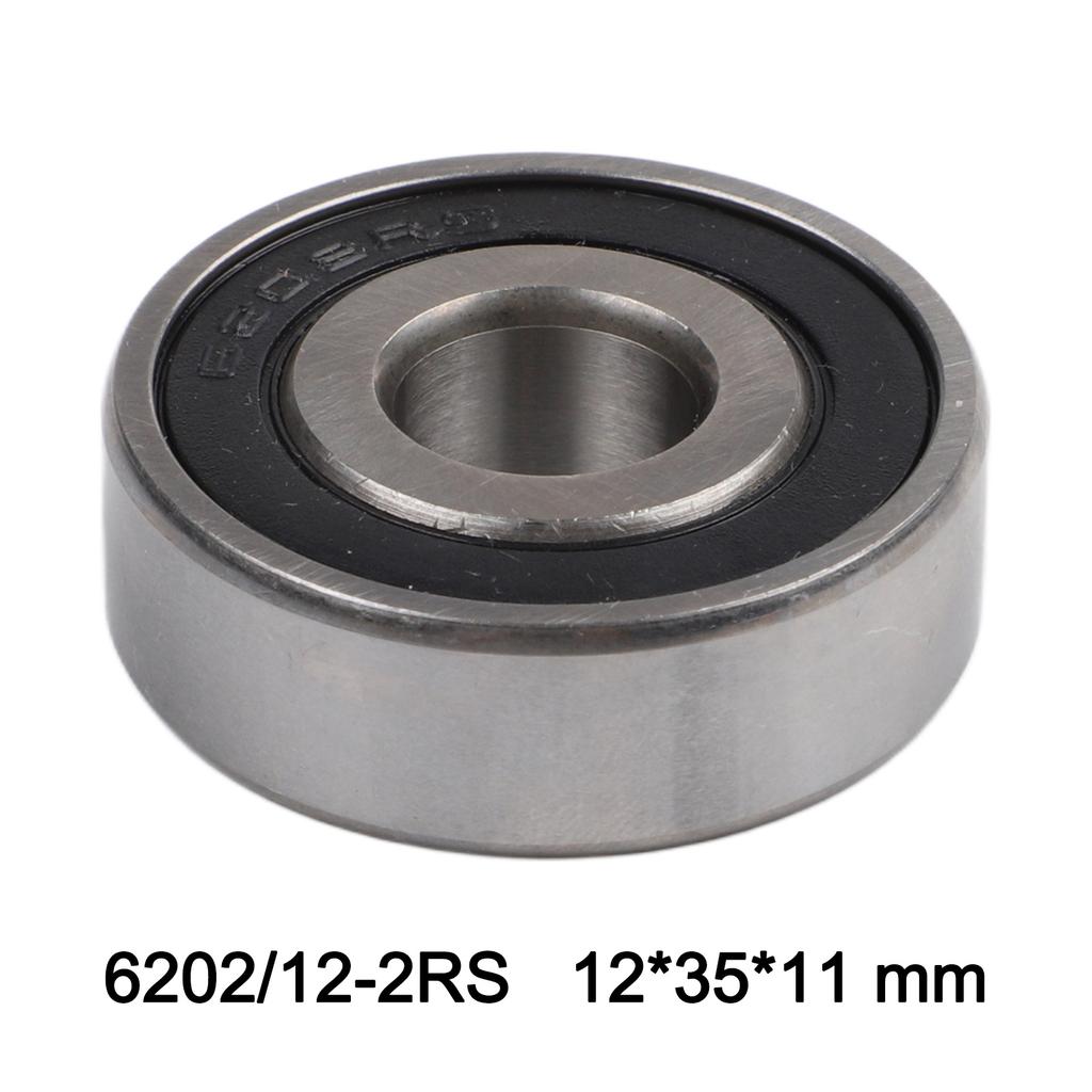 6202/12-2RS Radial Ball Bearing 12x35x11mm Double Sealed Bearing Steel for Motorcycle Racing Electric Transmission