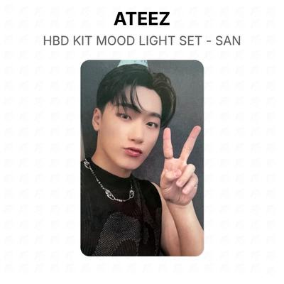 ATEEZ SAN HBD KIT MOOD LIGHT SET - SAN Official Photocard
