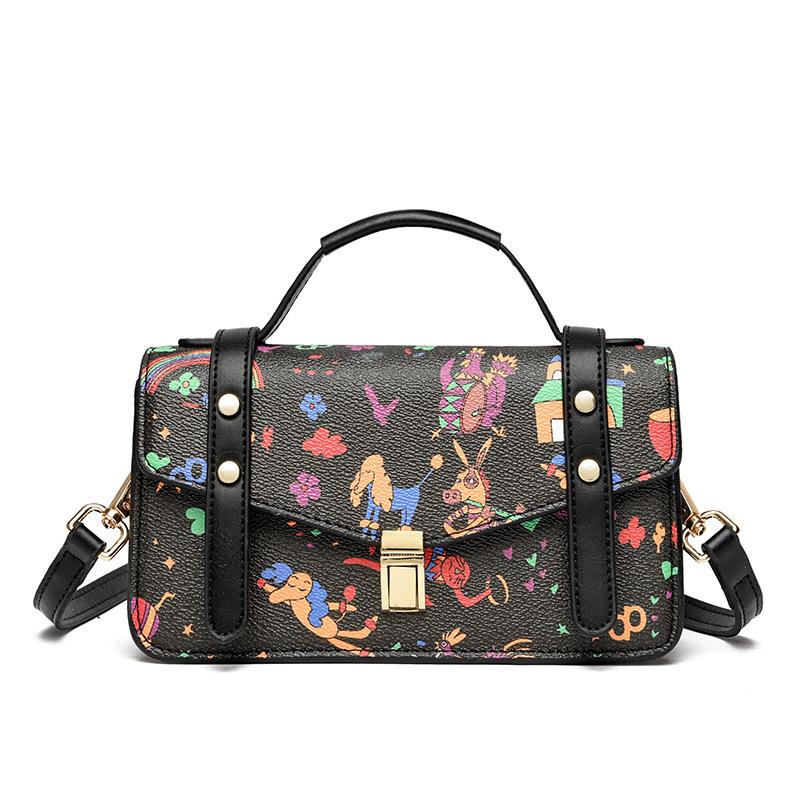 Borsa da Donna Ragazza Dolce Pregiata Personalità Moda Borsa a Spalla da Donna Fresca