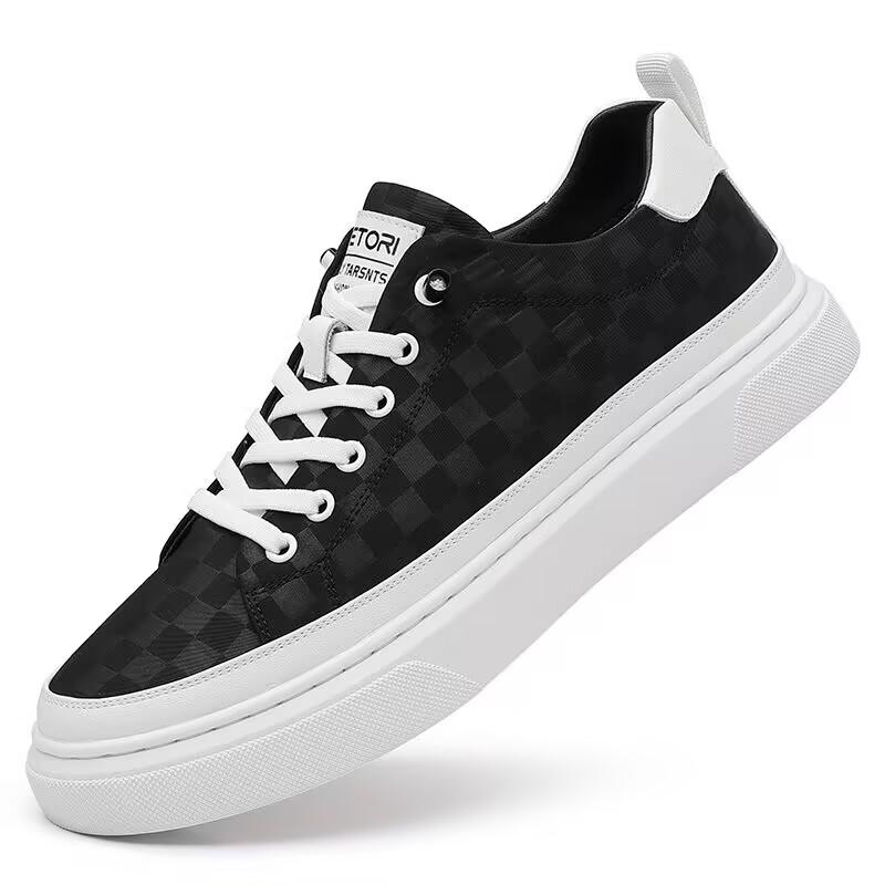 

Mens Shoes Casual Sneakers Skateboard Summer Tennis Leather Luxury Designer Outdoor Sports Running Platform Hiking Fashion 38 чорний
