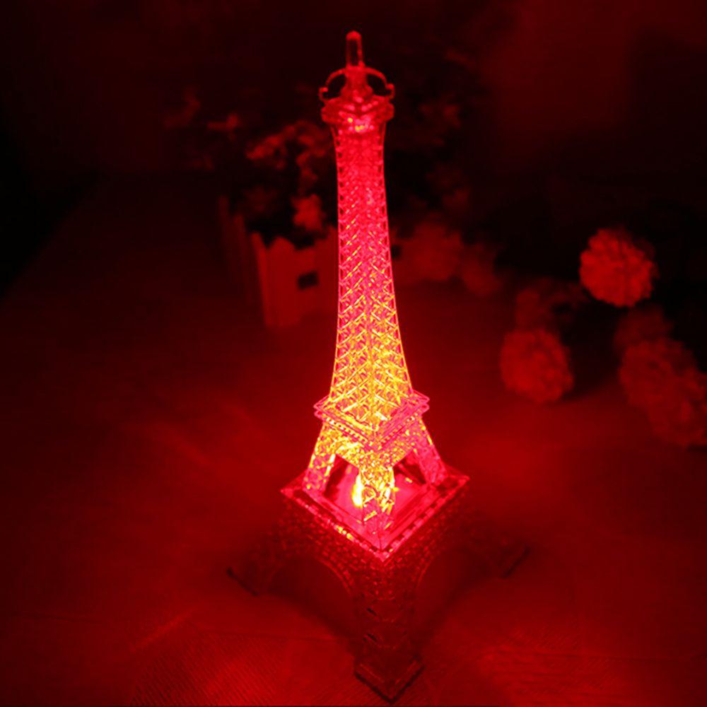 Environmental Friendly Paris Fashion Style Tower Light Desktop Decoration Night Light Eiffel Tower