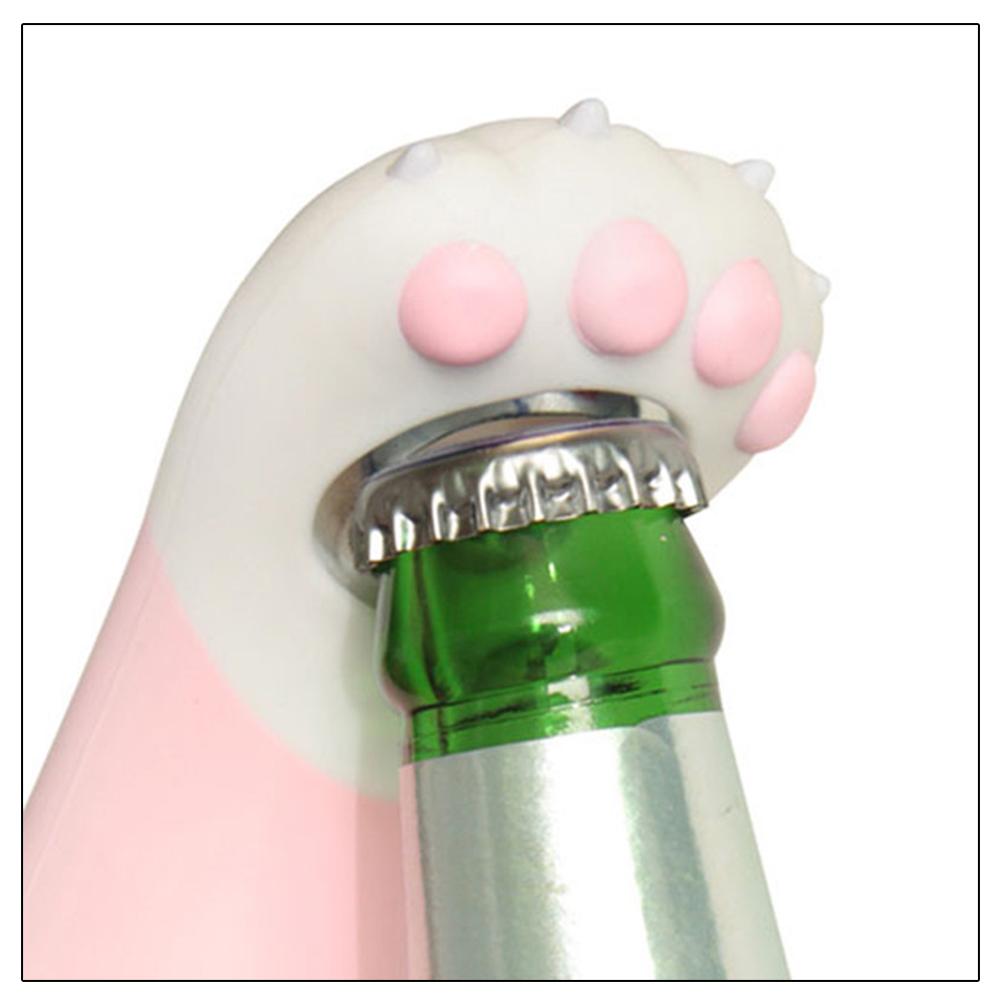 Cat Paw Shaped Bottle Opener Glass Beer Bottle Opener Kitchen Gadget Tools
