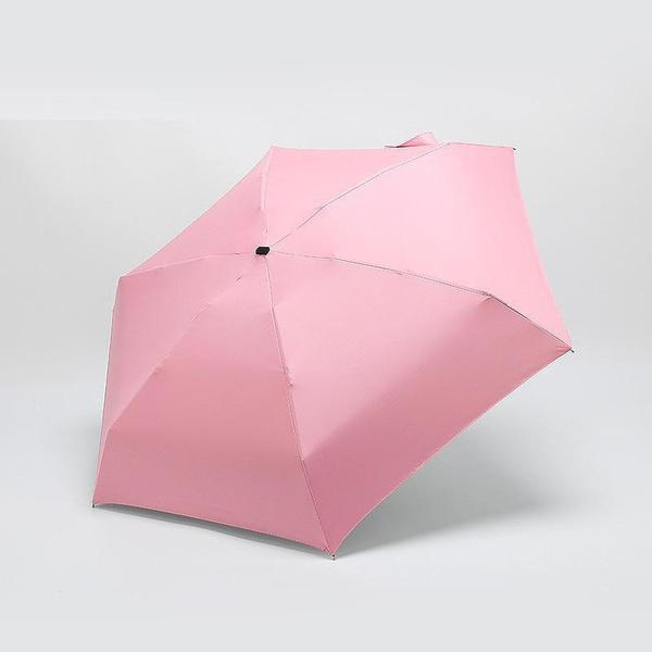 Portable Super Mini Pocket Compact Sun Anti UV 5 Umbrella Folding Rain Windproof Travel