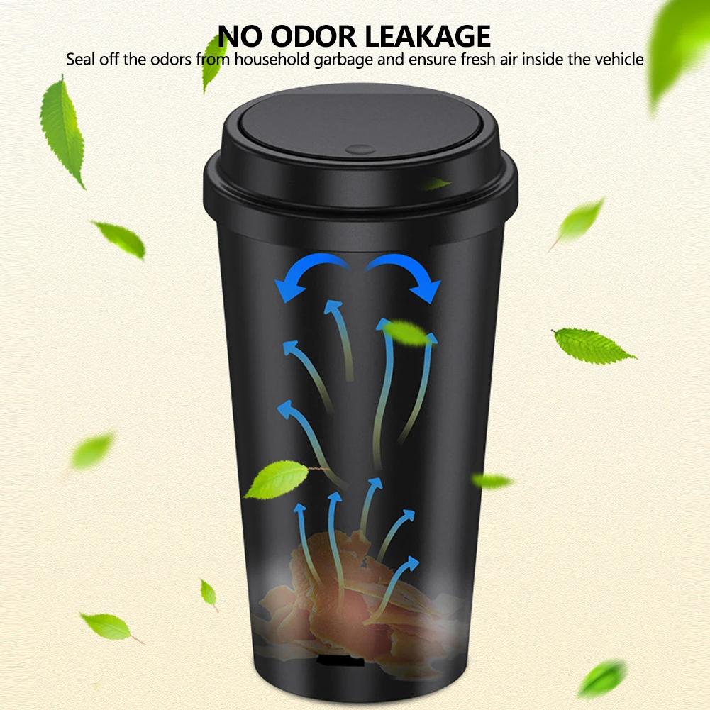 Car Garbage Can Automobile Vehicle Garbage Dust Case Leakproof Car Interior Rubbish Container for SUV Sedans Truck