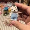 Genuine Anime Sylvanian Families Chocolate Rabbit Fairie Husky Giraffe Doll Kawaii Decoration Model Ornament Birthday Gift Toy