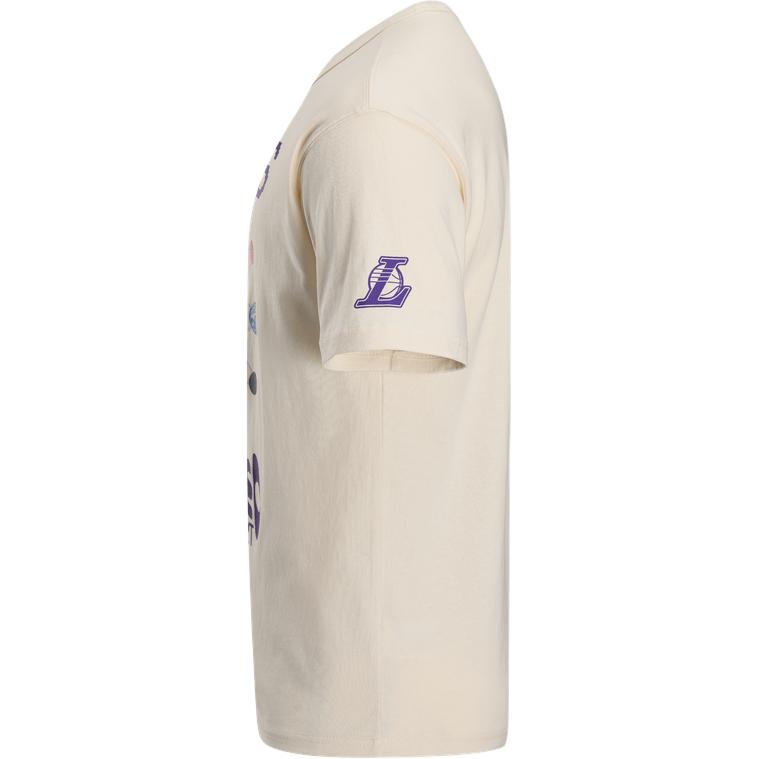 Nike Collaborazione X NBA Los Angeles Lakers Courtside SS25 Moda Americana Comoda Morbida Versatile T-Shirt a Maniche Corte Top da Uomo HQ1311-901