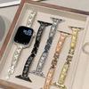 Quick Change Metal Watch Straps with Crystal Detailing for 38/40/41/42/44/45/49mm Multiple Device Size