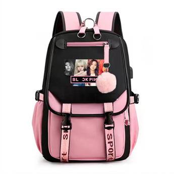 Backpack, Various Styles, Cartoon Heat Transfer, Digital Printing, Backpack, Large-Capacity Student Schoolbag