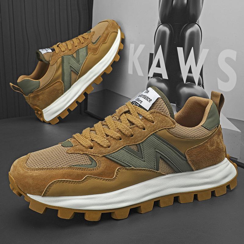 Herenschoenen 2024 herfst nieuw mesh ademend Hong Kong stijl niche heren vrijetijds sport hardlopen Forrest Gump papa trendy schoenen