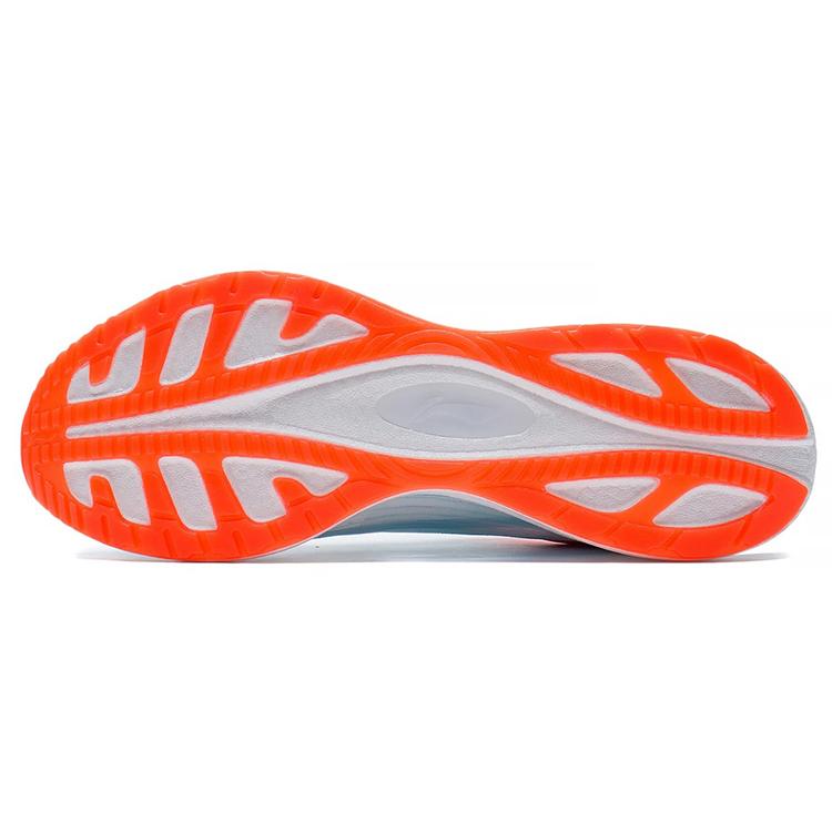 New LiNing Super Light 19 Wear Resistant Lightweight Rebound Low Top Running Shoes White Blue Red ARBS001-19
