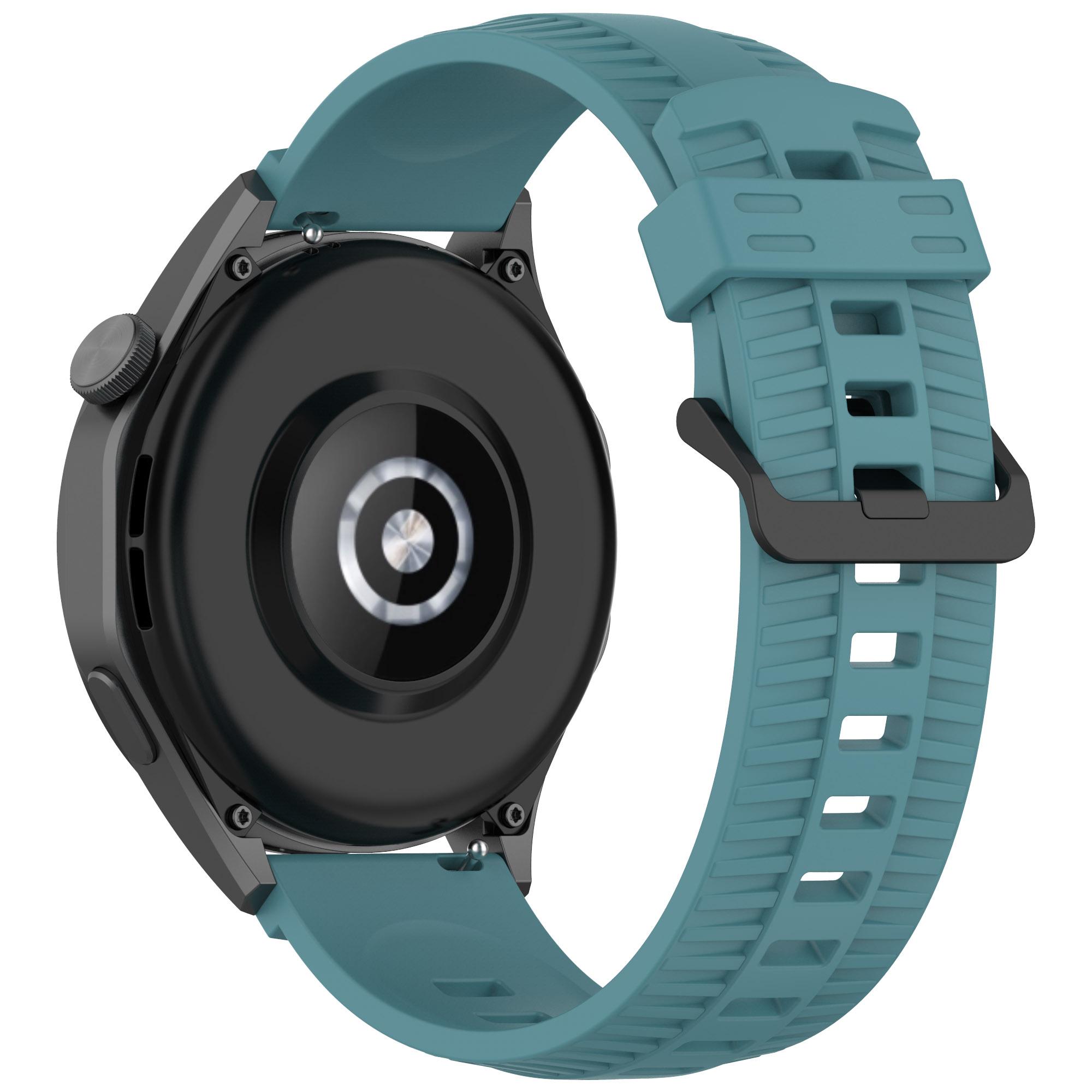 

For Huawei Watch GT 3 42mm/GT 3 Pro 43mm Silicone Watch Strap 20mm Tire Texture Wrist Band L